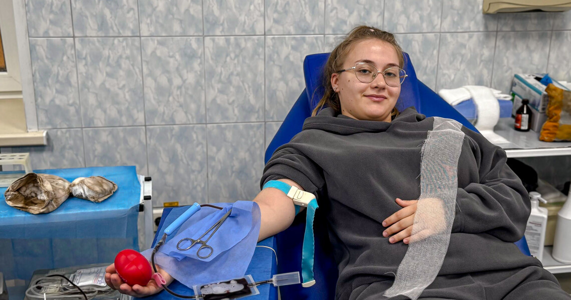 Акція донорства «Крапля до краплі — по краплині до життя» об’єднала студентів ПДМУ / Blood Donation Campaign “Drop by Drop — Towards Life” United PSMU Students