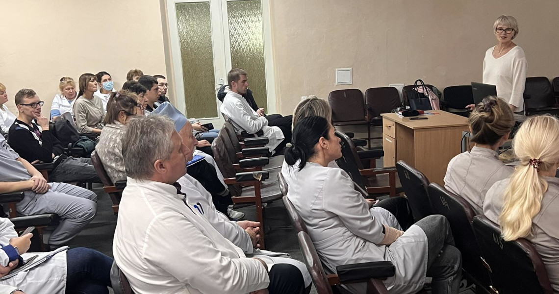 Лекція про вірусні гепатити для лікарів-стоматологів / Lecture on viral hepatitis for dentists