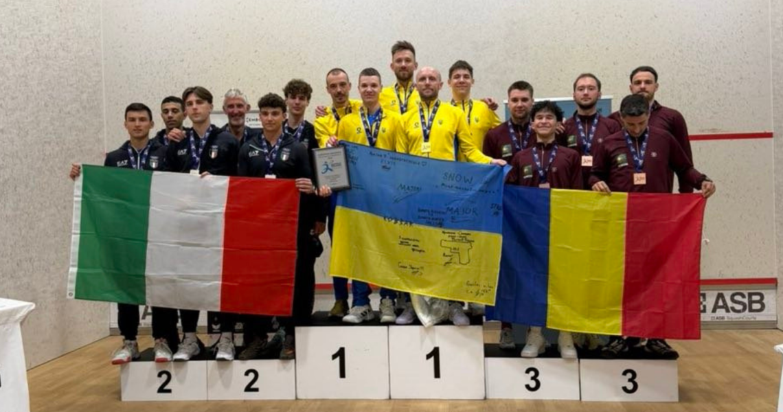 Спортивна перемога ПДМУ: здобувач університету – переможець чемпіонату Європи зі сквошу у складі збірної України