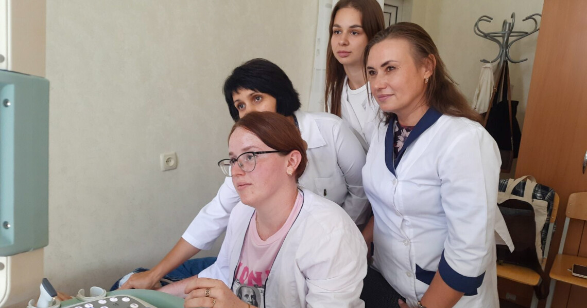 Розпочався цикл спеціалізації з фаху «Ультразвукова діагностика» / Specialization Course in “Ultrasound Diagnostics” Launched