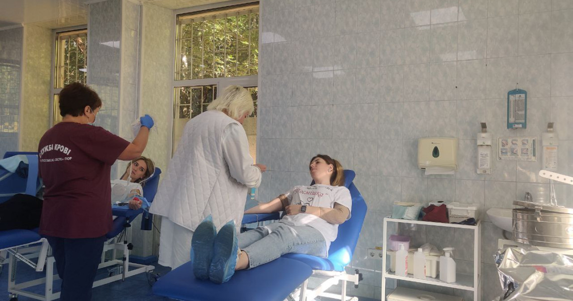 Донорство – це почесно / Blood Donation is Honorable