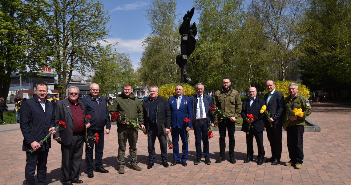 Пам'ятаємо подвиг героїв-ліквідаторів аварії на ЧАЕС