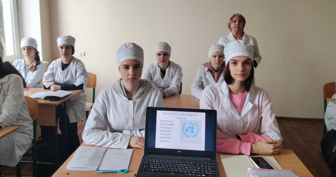 До Всесвітнього дня здоров’я у ПДМУ провели виховну годину про роль медичної спільноти у збереженні здоров’я населення