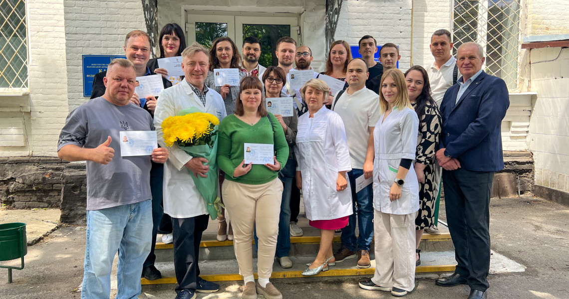 У ПДМУ відбувся випуск лікарів фізичної та реабілітаційної медицини / Graduation of Physical and Rehabilitation Medicine Doctors Held at PSMU