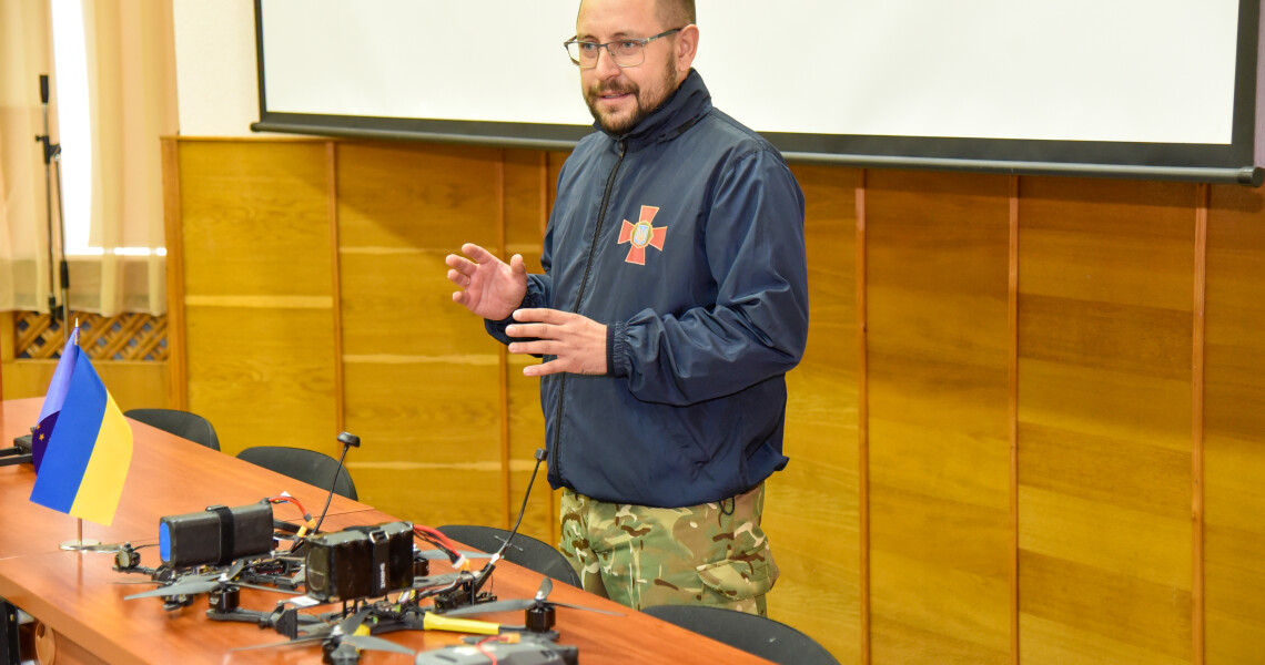 Дрони: від науки до війни — лекція для студентів ПДМУ / Drones: From Science to War — Lecture for PSMU Students