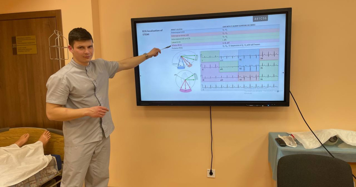 Проведено майстер-клас «Холтерівське моніторування ЕКГ / Workshop on "Holter ECG Monitoring"