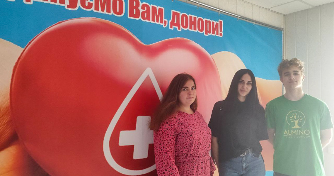 Стартувала акція «Тиждень донорства – зроби добро» /  The "Blood Donor Week – Do Good" Campaign Has Begun