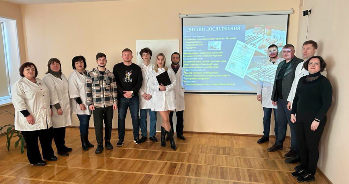 Засідання студентського наукового гуртка кафедри анатомії людини / Meeting of the Student Scientific Group of the Department of Human Anatomy