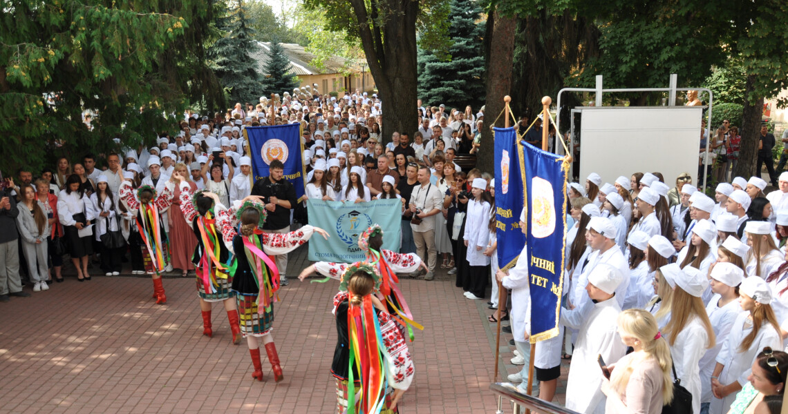 Початок великого шляху: у ПДМУ відбулася посвята першокурсників / The Beginning of a Great Journey: PSMU Welcomes Its First-Year Students