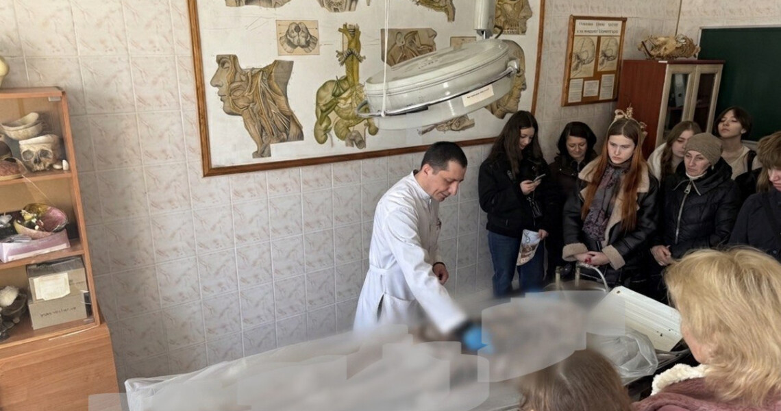 Кафедра анатомії людини долучилася до Дня відкритих дверей ПДМУ / The Department of Human Anatomy Participated in PSMU Open Day