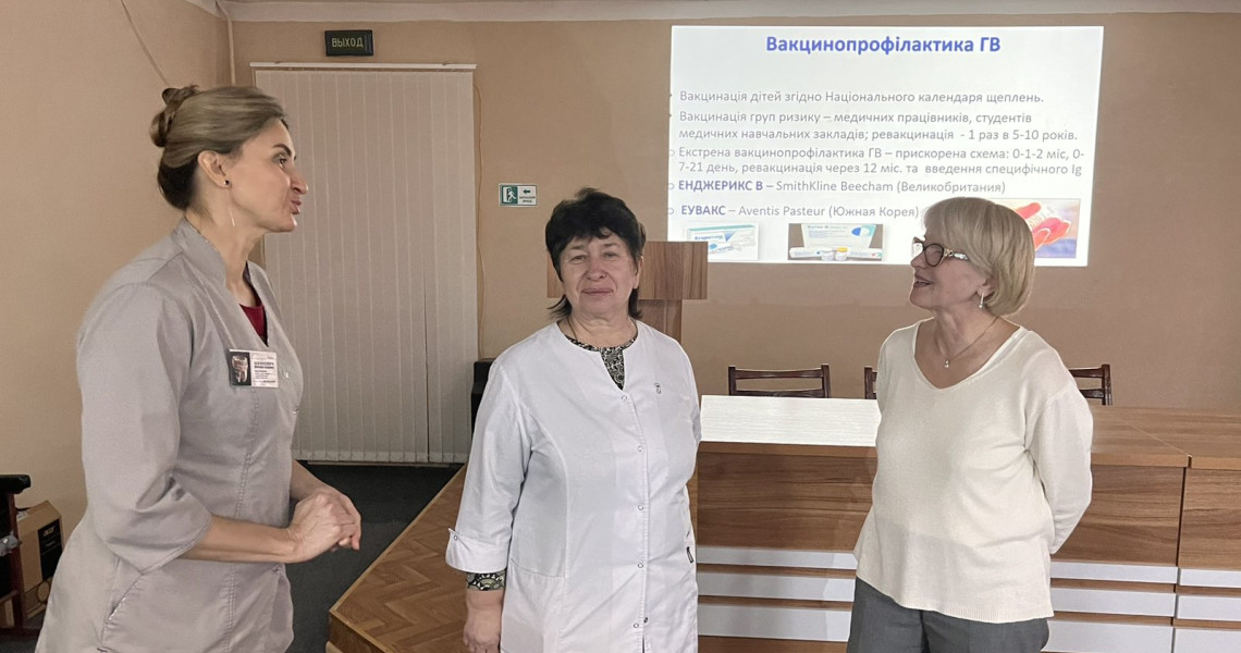 Лекція про вірусні гепатити для лікарів-стоматологів / Lecture on viral hepatitis for dentists