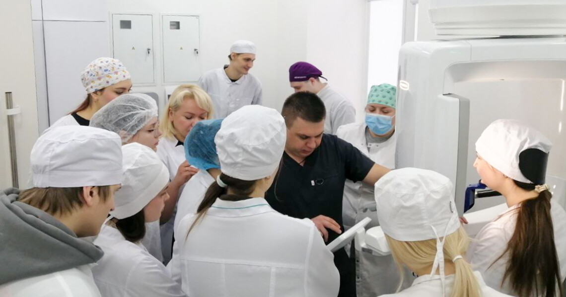 Цифрові технології у стоматології: студенти ПДМУ опановують комп’ютерну томографію / Digital Technologies in Dentistry: PSMU Students Master Computed Tomography