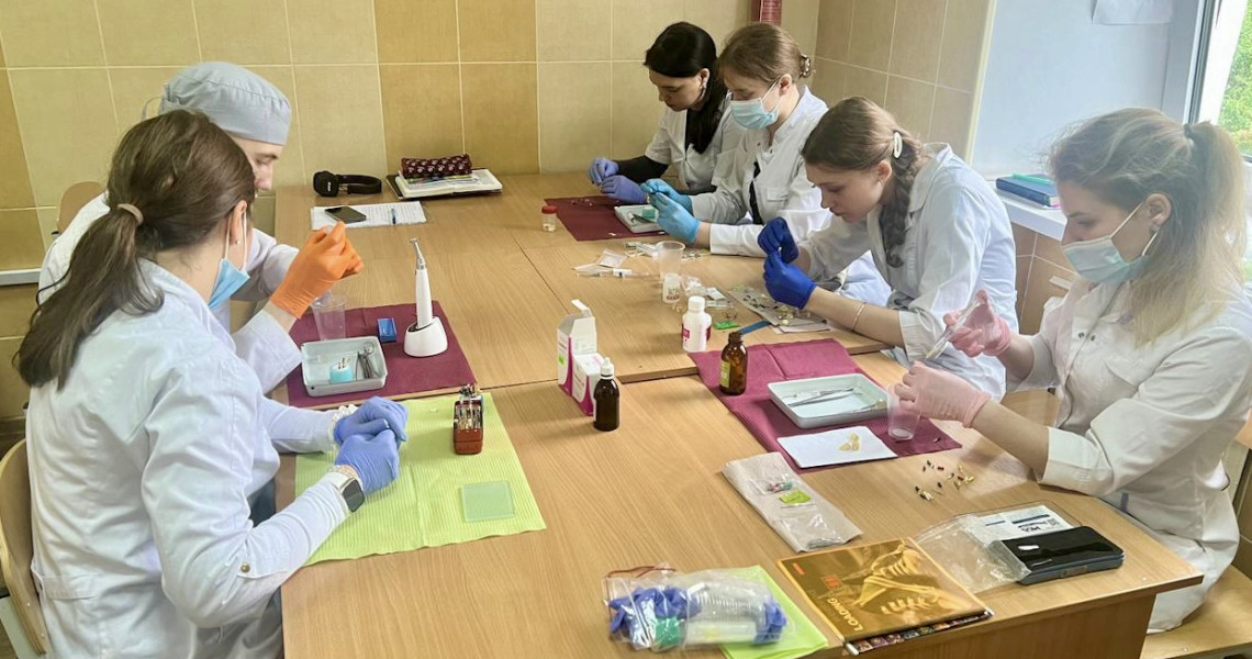 Сьогодні на стоматологічному факультеті / Currently at the Faculty of Dentistry