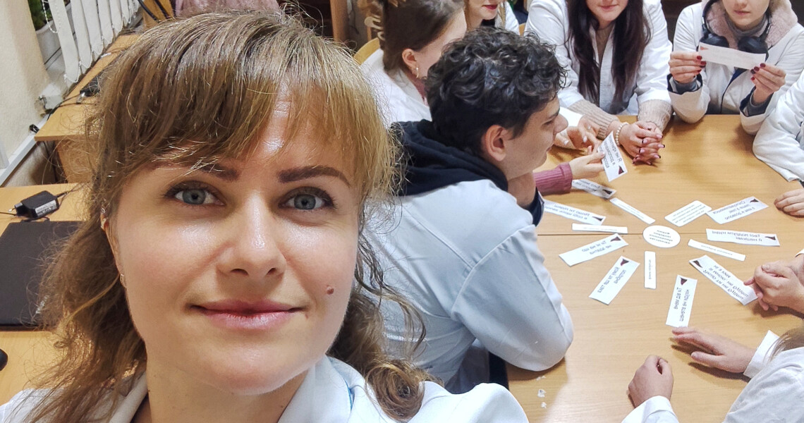 Обговорювали ґендерно зумовлене насильство на виховній годині / Discussing Gender-Based Violence During an Educational Session