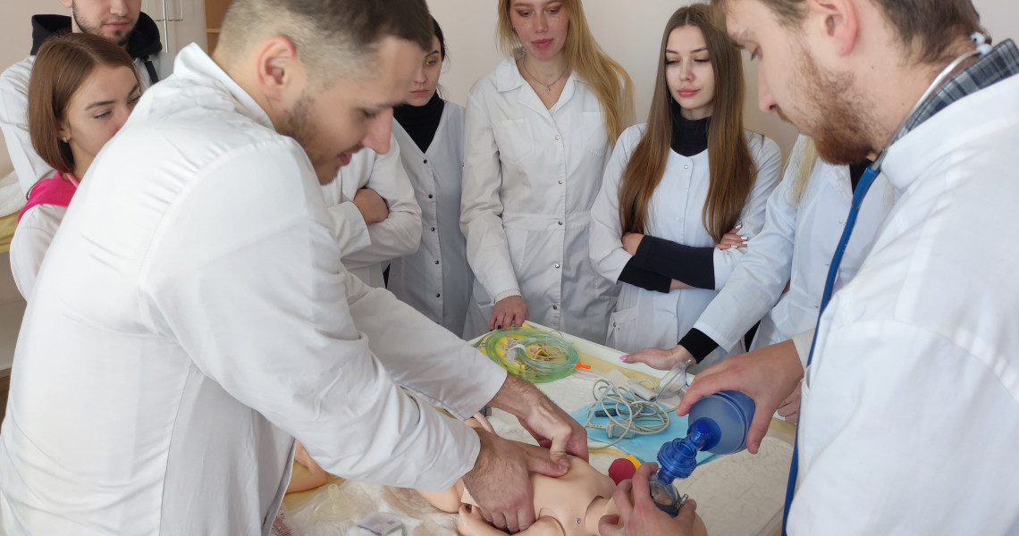 Симуляційний центр ПДМУ: триває підготовка до здачі ОСКІ / Simulation Center at PSMU: Preparation for Objective Structured Clinical Examination (OSCE) Continues