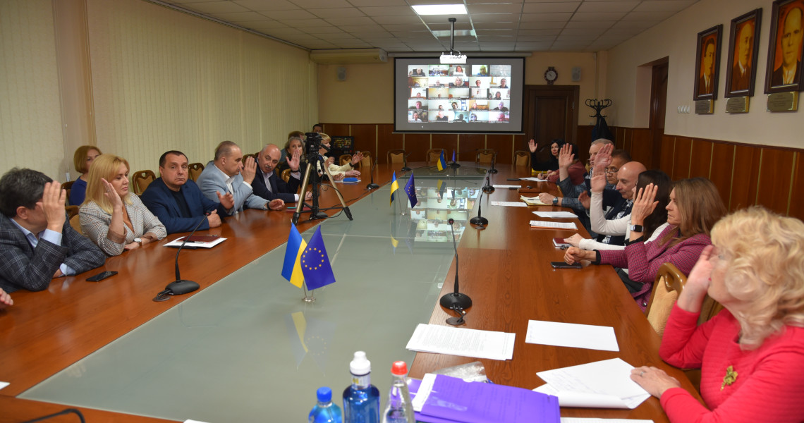 Відбулося засідання Вченої ради / A meeting of the Academic Council was held