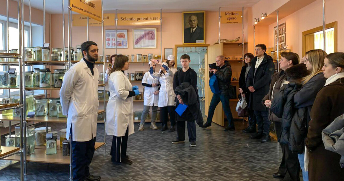 Кафедра анатомії людини у Дні відкритих дверей ПДМУ: від першого кроку до білого халата / Department of Human Anatomy at PSMU Open Day: From the First Step to the White Coat