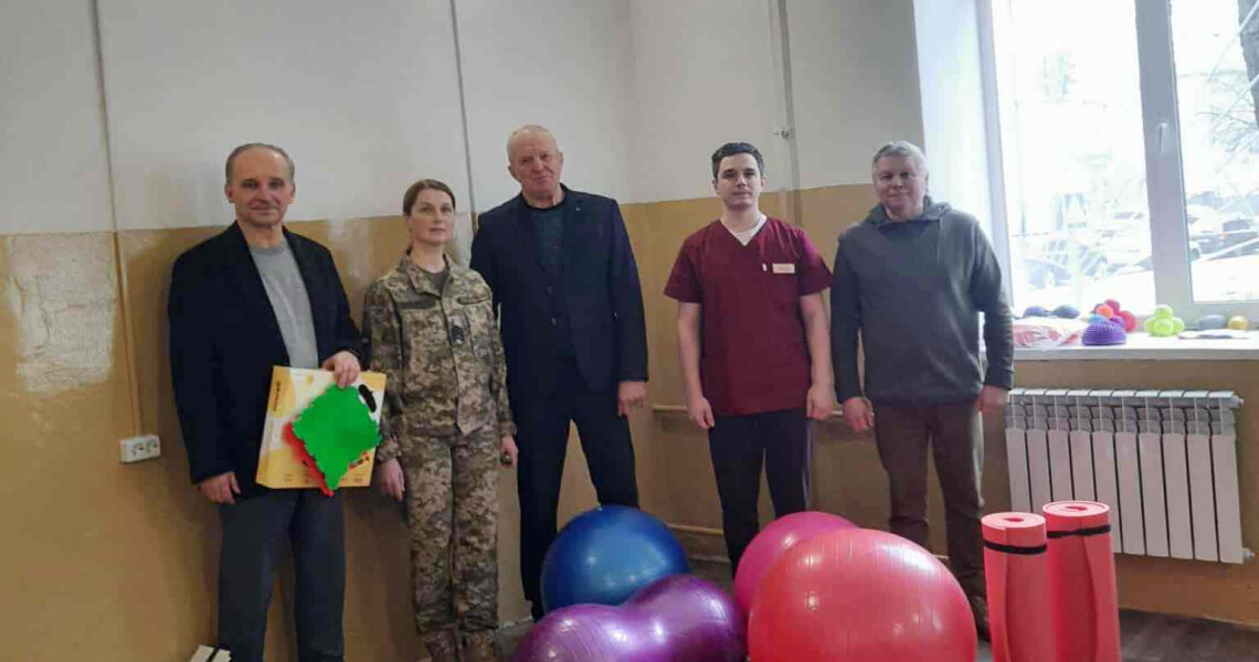ПДМУ передав допомогу для підтримки реабілітації військовослужбовців / PSMU Provides Support to Enhance Rehabilitation for Servicemen