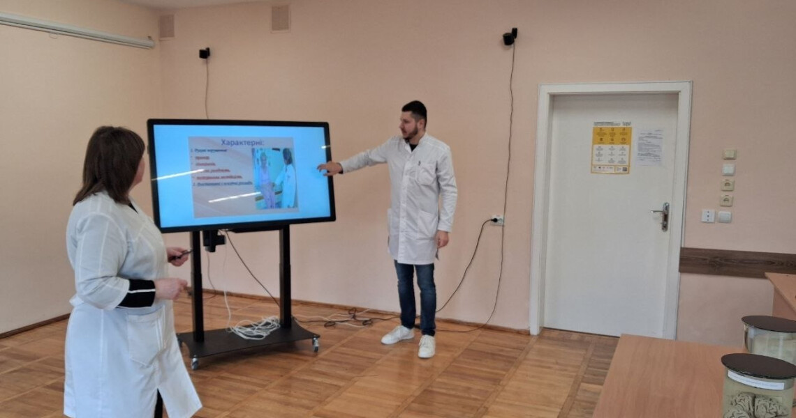 На кафедрі анатомії людини провели захід до Дня боротьби з хворобою Паркінсона / Event Dedicated to World Parkinson’s Disease Day Held at the Department of Human Anatomy