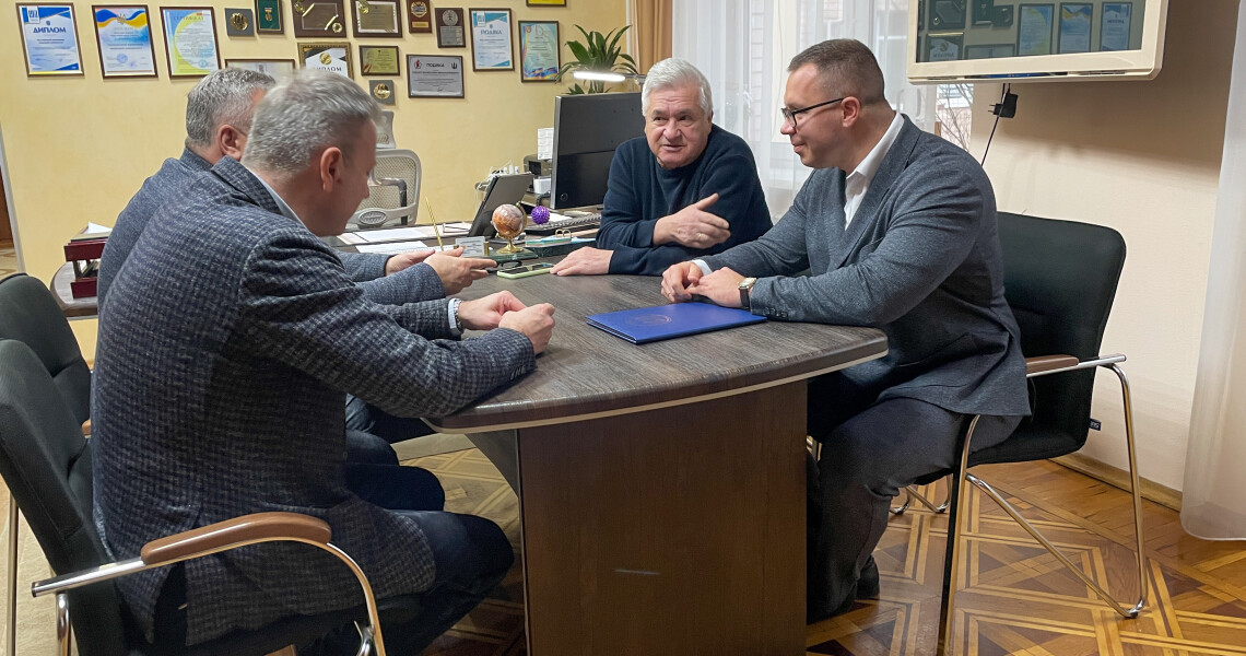 Знакова зустріч: обговорення нагальних питань спортивного життя студентів / A Meaningful Meeting: Discussing Key Issues in Students’ Sports Life