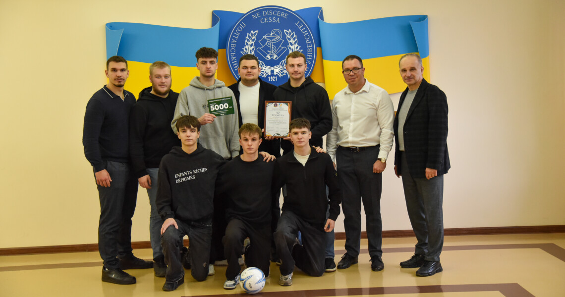 Спортсмени-футболісти ПДМУ  показали високий рівень майстерності /  PSMU Football Players Demonstrated a High Level of Skill