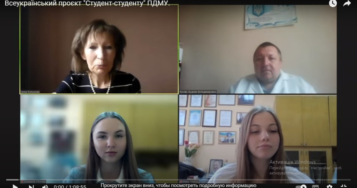 Проєкт «Студент – студенту» сьогодні / The Student to Student project today