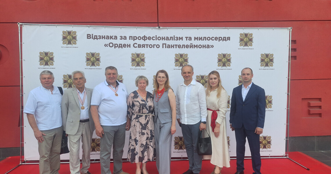 Представники ПДМУ взяли участь у Х ювілейній церемонії вручення / PSMU Representatives Attend the 10th Anniversary Ceremony of the Order of Saint Panteleimon Award
