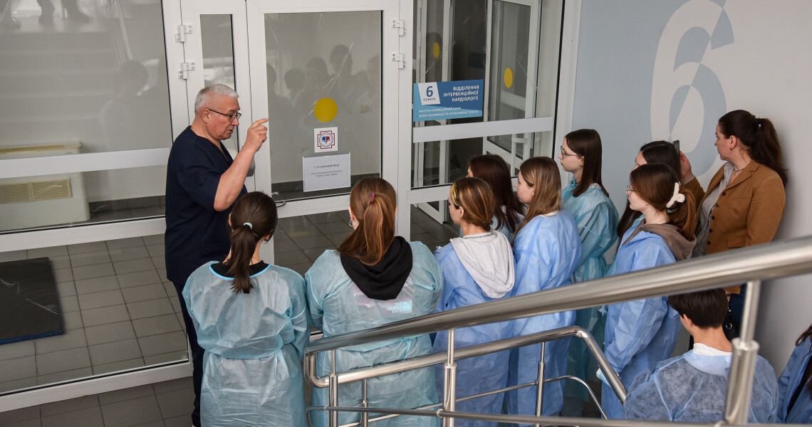 Робочий день лікаря як профорієнтаційний захід ПДМУ / A Doctor’s Working Day as a Career Guidance Event at PSMU