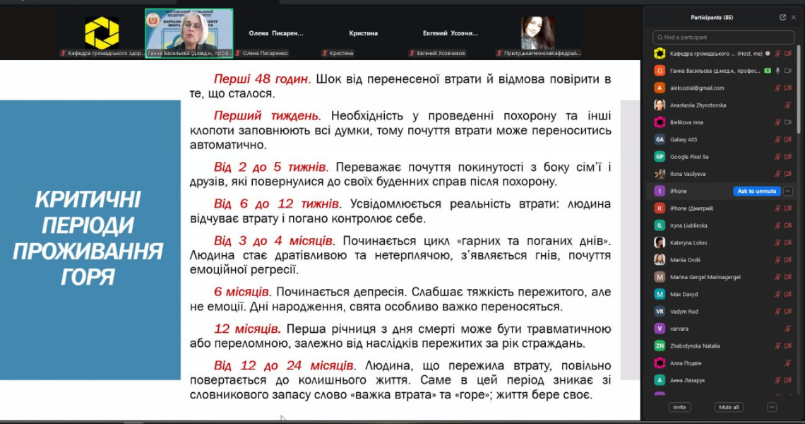 "Ментальне здоров'я - невід'ємна складова сучасної медичної реабілітації" / “Mental Health: Integral Component of Modern Medical Rehabilitation”