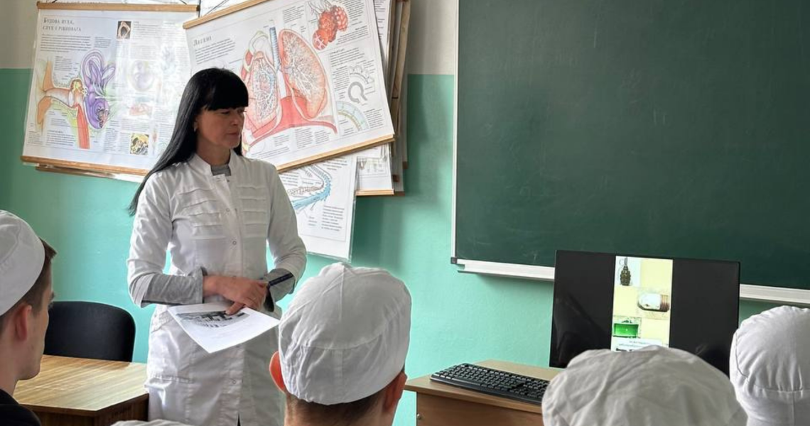 Безпека понад усе: у ПДМУ провели виховну годину з мінної безпеки / Safety First: Mine Safety Awareness Session Held at PSMU