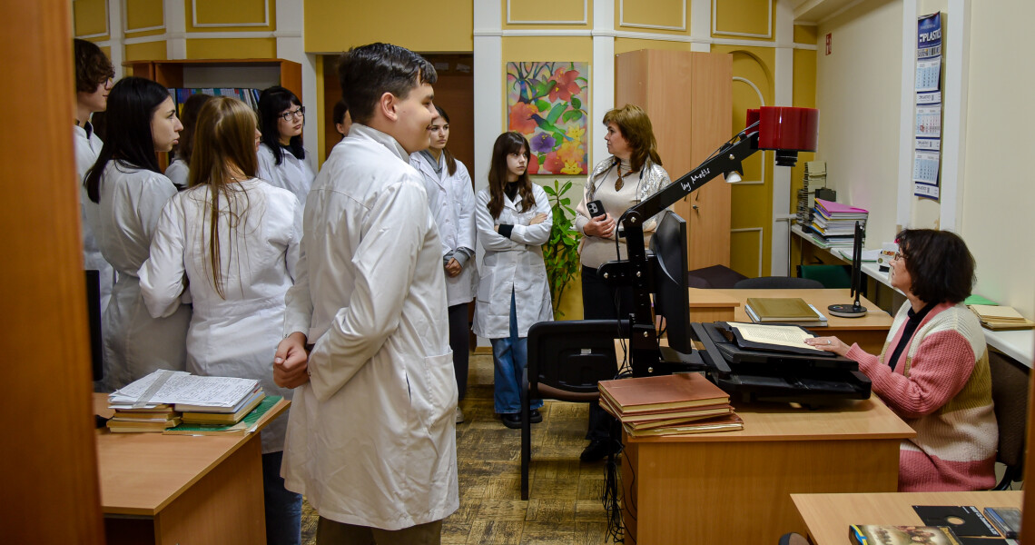 Розпочались бібліотечні заняття / Library Training Sessions Have Started