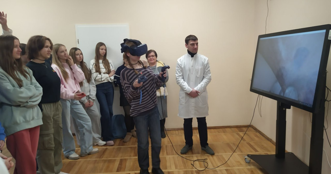 Від музею анатомії до VR-реальності: учні наукового ліцею №3 відкрили світ медицини на базі ПДМУ