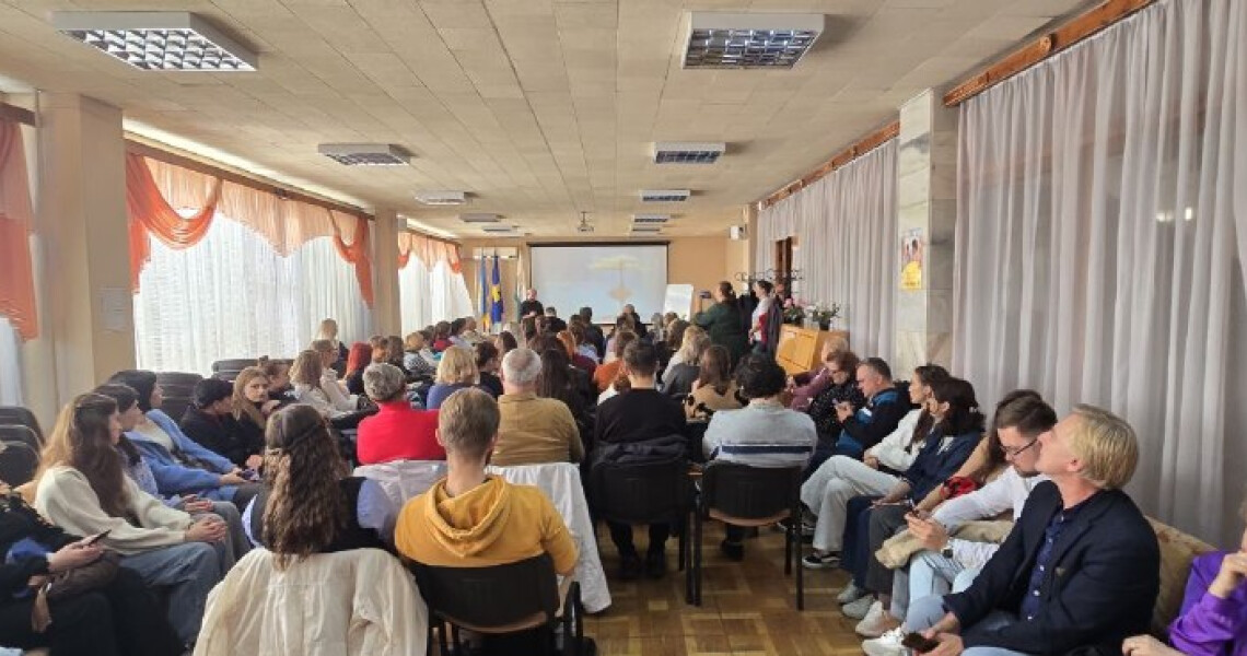 «Філософія стійкості» військового капелана Андрія Зелінського: ПДМУ на відкритій лекції-презентації