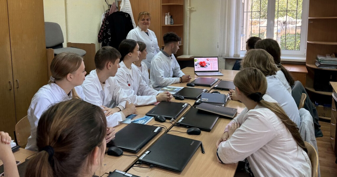 До Всесвітнього дня серця: у ПДМУ говорили про профілактику серцево-судинних захворювань / World Heart Day: PSMU Raises Awareness of Cardiovascular Disease Prevention