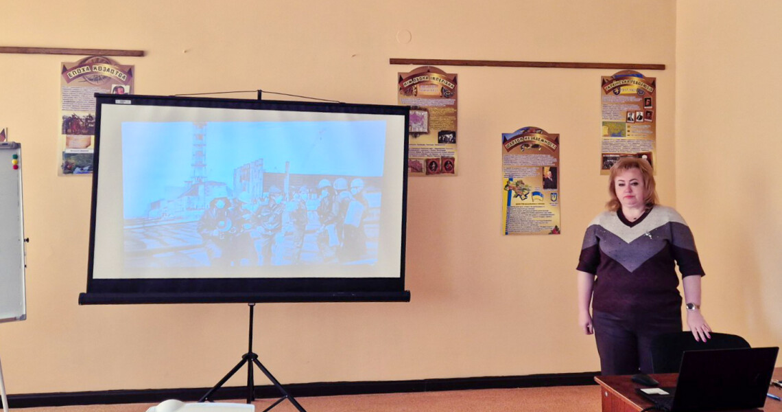 40 років пам’яті: студенти-медики вшанували подвиг ліквідаторів аварії на Чорнобильській АЕС