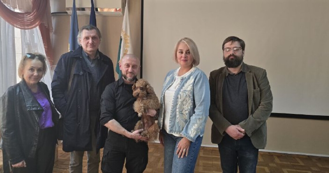 «Філософія стійкості» військового капелана Андрія Зелінського: ПДМУ на відкритій лекції-презентації