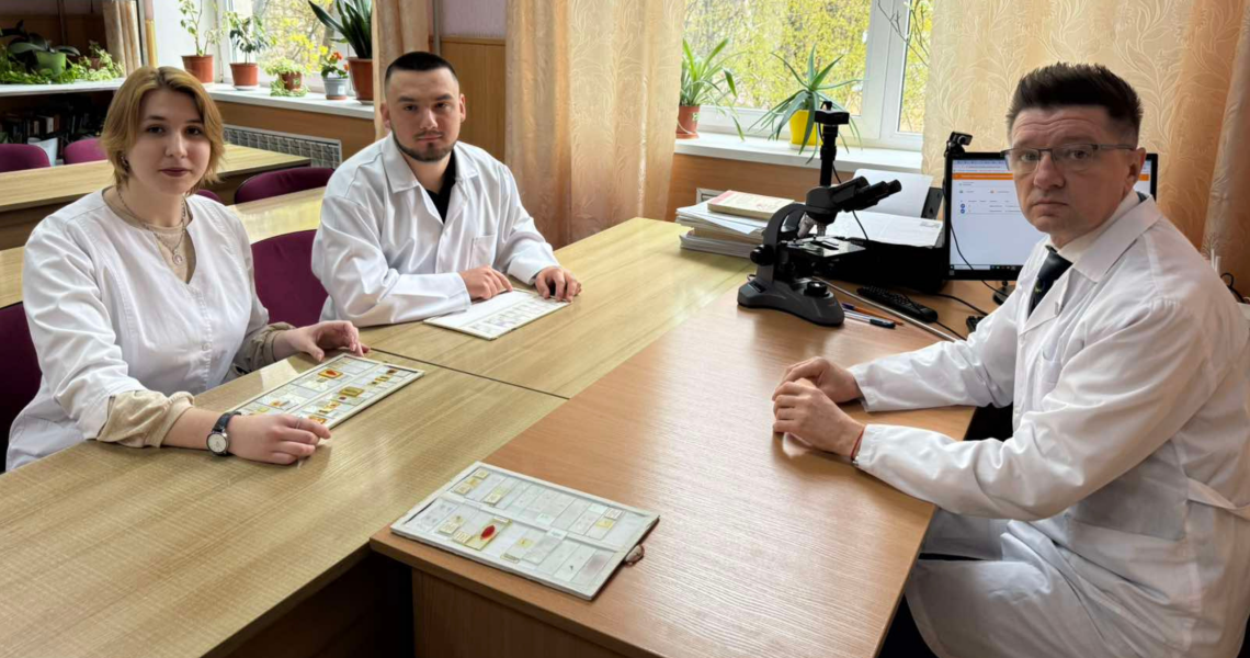 Обговорення результатів наукової діяльності студентів кафедри біології ПДМУ / Discussion of Research Results by Students of the Department of Biology at PSMU