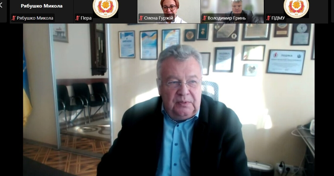 Відбулася перша у 2026 році Вчена рада ПДМУ / The First Academic Council Meeting of PSMU in 2026 Took Place