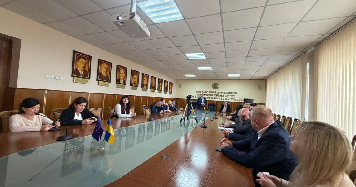 Відбувся круглий стіл з актуальних питань стоматологічної освіти /  A Round Table on Current Issues in Dental Education Held at PSMU