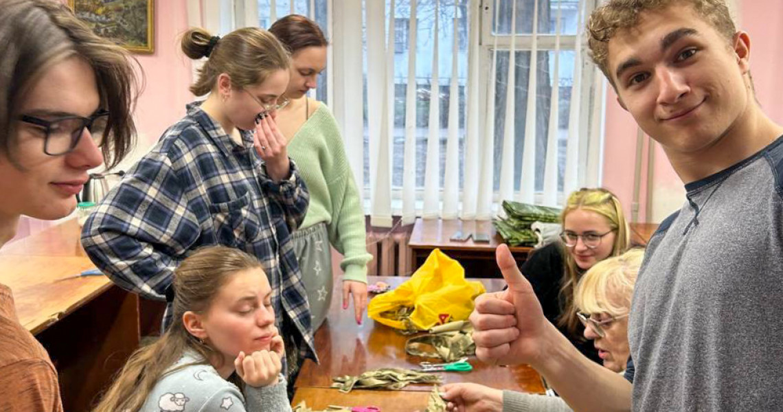 Волонтери загону «Almino» ПДМУ про напрям роботи "Крок до Перемоги" / Volunteers of the "Almino" group of PSMU on the "Step to Victory" Initiative