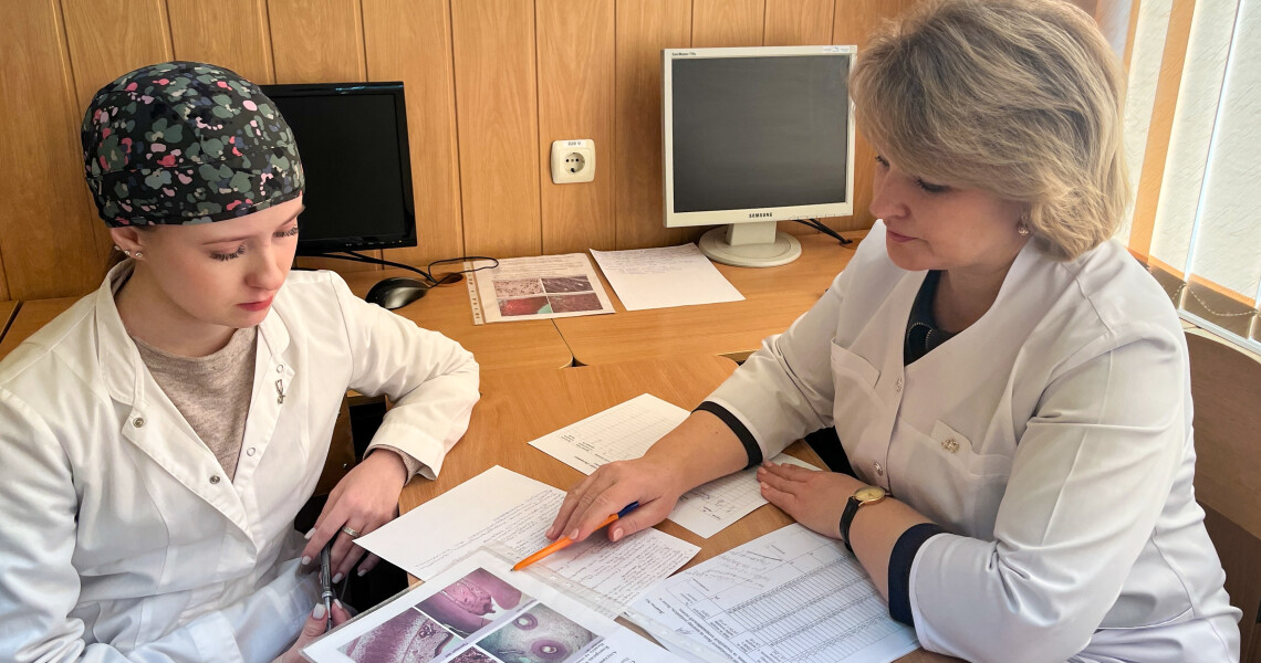 Підсумковий контроль знань: зимова сесія на кафедрі гістології ПДМУ / Final Knowledge Assessment: Winter Session at the Department of Histology of PSMU