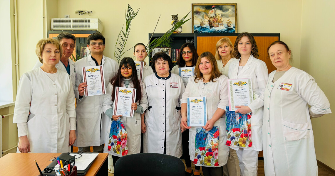 Іноземні студенти продемонстрували високий рівень знань / International Students Demonstrated a High Level of Knowledge
