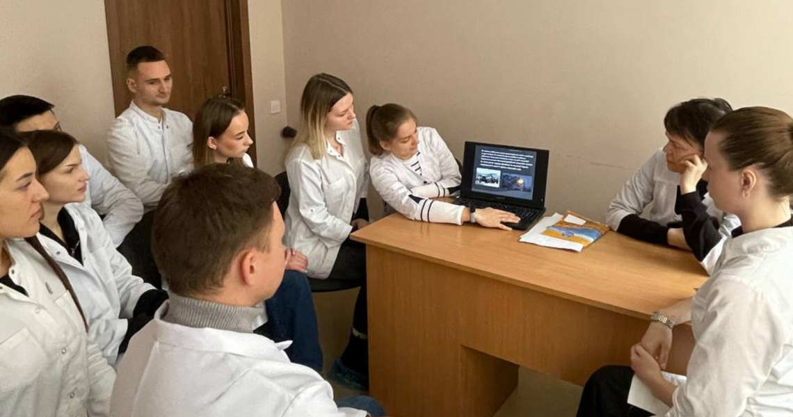 До річниці повномасштабної війни: на кафедрі внутрішньої медицини №1 ПДМУ відбулася тематична зустріч