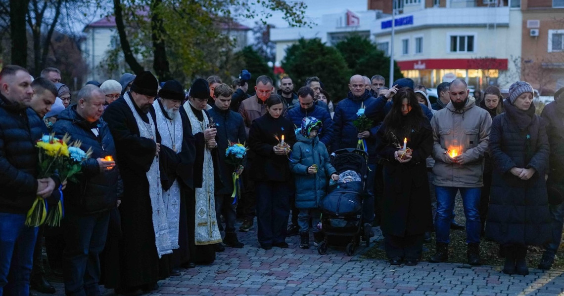 «Запали свічку»: ПДМУ долучився до акції з вшанування пам’яті жертв Голодомору / “Light a Candle": PSMU joined the action to commemorate the Holodomor victims