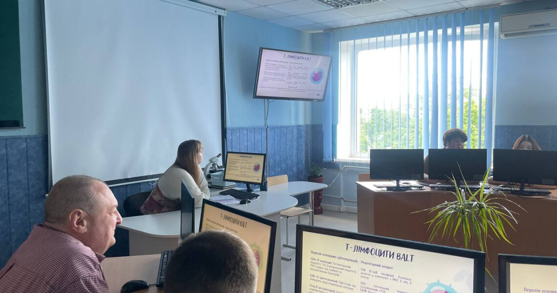 Підсумкове засідання студентського наукового гуртка кафедри гістології, цитології та ембріології