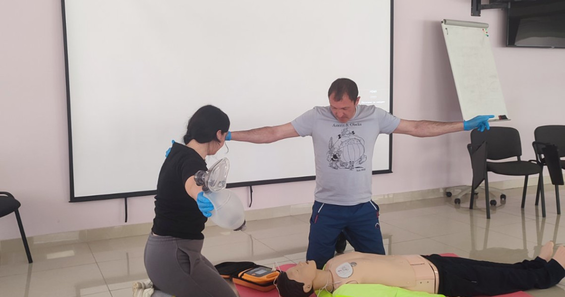 Відбувся тренінг з базових реанімаційних заходів / Training on basic resuscitation measures was held
