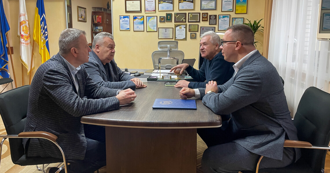 Знакова зустріч: обговорення нагальних питань спортивного життя студентів / A Meaningful Meeting: Discussing Key Issues in Students’ Sports Life