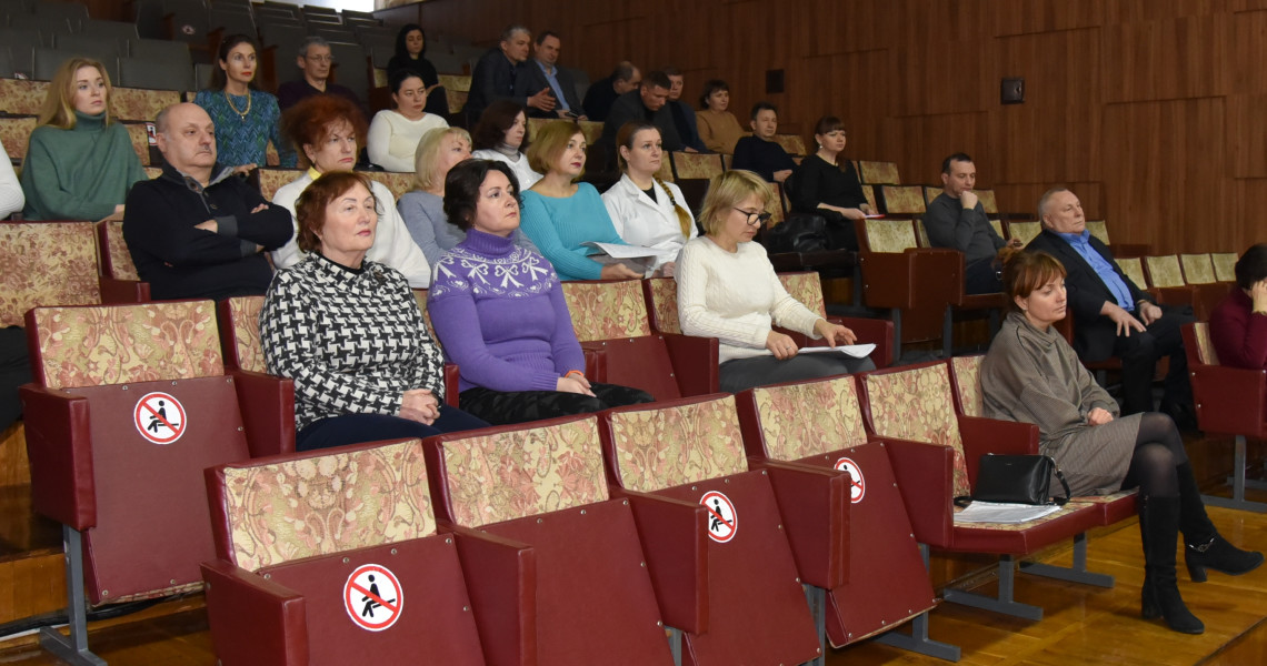 На засідання вченої ради міжнародного факультету / At the meeting of the Academic Council of the International Faculty