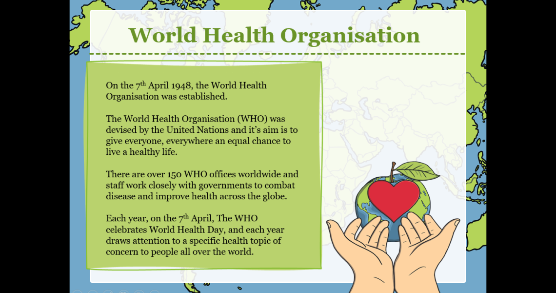 Інформаційно-виховний захід "World Health Day" / Information and educational event "World Health Day"