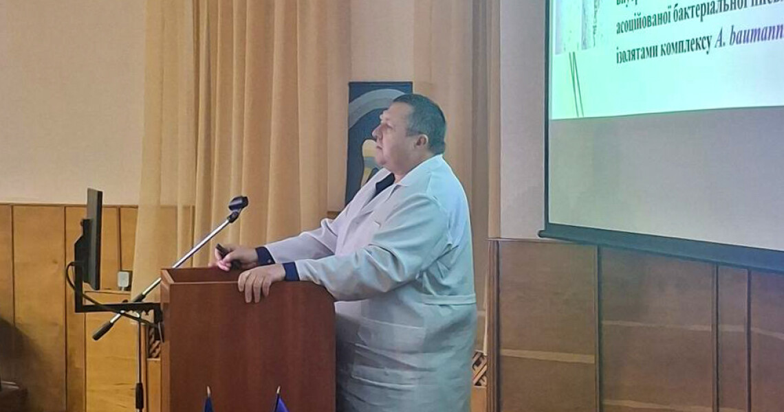 У ПДМУ відбулася лекція про сучасні виклики антибіотикорезистентності / Lecture on Current Challenges of Antibiotic Resistance Held at PSMU